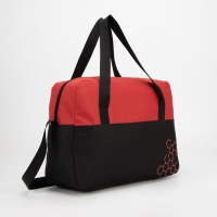 Сумка спортивная на молнии, длинный ремень, маленький размер, цвет чёрный/красный Сумка спортивная на молнии, длинный ремень, маленький размер, цвет чёрный/красный