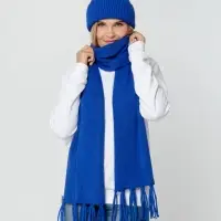 Шапка Flette, синяя