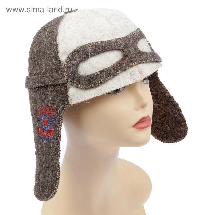 Шапка банная пилот "Главный пилот"