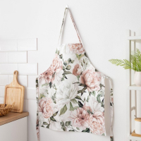 Фартук Этель "Пионы" 60х70 см, 100% хл, саржа 190 г/м2