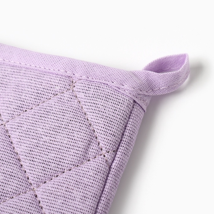 Набор кухонный Lilac варежка 18х28см, полотенце вафля 2шт. 35х60см