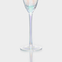 Бокал для шампаского стеклянный Magistro &laquo;Жемчуг&raquo;, 270 мл, 7&times;26 см, цвет перламутровый