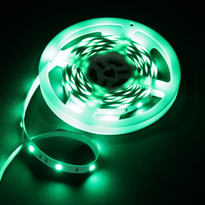 Комплект светодиодной ленты General 5 м, IP20, SMD5050, 30 LED/м, 12 В, RGB Комплект светодиодной ленты General 5 м, IP20, SMD5050, 30 LED/м, 12 В, RGB