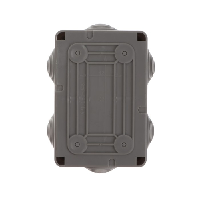 Коробка распределительная Luazon Lighting, 120х80х50 мм, IP55, о/у, с мембранами