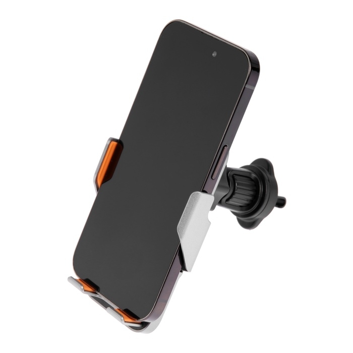 Автомобильный держатель для телефона C10, беспроводная зарядка, автозахват, 15 W, серый Автомобильный держатель для телефона C10, беспроводная зарядка, автозахват, 15 W, серый