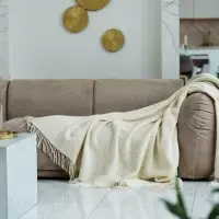 Плед &laquo;Онега XL&raquo;, бежевый