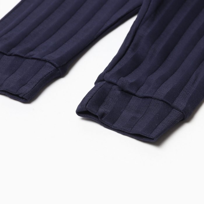 Штанишки детские, цвет тёмно-синий, рост 74 см