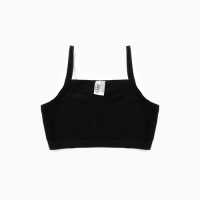 Топ для девочки, цвет черный, р-р 36