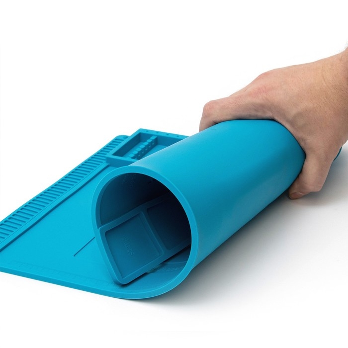 Термостойкий силиконовый коврик для ремонта часов, нескользящий, 45 х 30 см Термостойкий силиконовый коврик для ремонта часов, нескользящий, 45 х 30 см