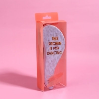 Расчёска массажная &laquo;Мрамор&raquo;, 6,5 &times; 18,5 см, PVC коробка, рисунок МИКС