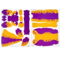 Набор для творчества создние 3D фигурки «Плезиозавр» Набор для творчества создние 3D фигурки «Плезиозавр»