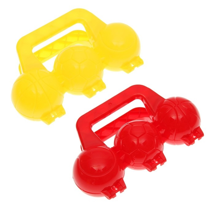 Снежколеп-песколеп «Мячики», цвета МИКС Снежколеп-песколеп «Мячики», цвета МИКС