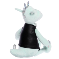 Мягкая игрушка &laquo;Дракон Дизель в жилетке&raquo;, 25 см, цвет мятный