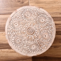 Столик кофейный 44х44х45 см, манговое дерево Столик кофейный 44х44х45 см, манговое дерево