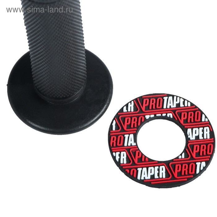 Грипсы для велосипеда, противоскользящие, красный, 24&times;120 мм, набор 2 шт