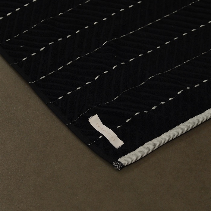 Коврик махровый SL HOME: Lines Коврик махровый SL HOME: Lines "Дарк Маре" 50х70 см, 100% хлопок, 750 г/м2