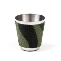 Подарочный набор 5 в 1 "Полевой": фляжка 270 мл, 2 рюмки,брелок, открывалка-штопор, 17 х 21.5 см 112