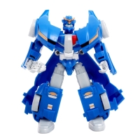 Робот &laquo;Гоночная полиция&raquo;, трансформируется