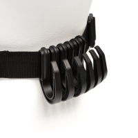 Ремень туристический, с крючками, черный, 140 см Ремень туристический, с крючками, черный, 140 см