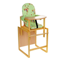 Стульчик для кормления &laquo;Алекс&raquo;, трансформер, цвет зелёный, рисунок МИКС