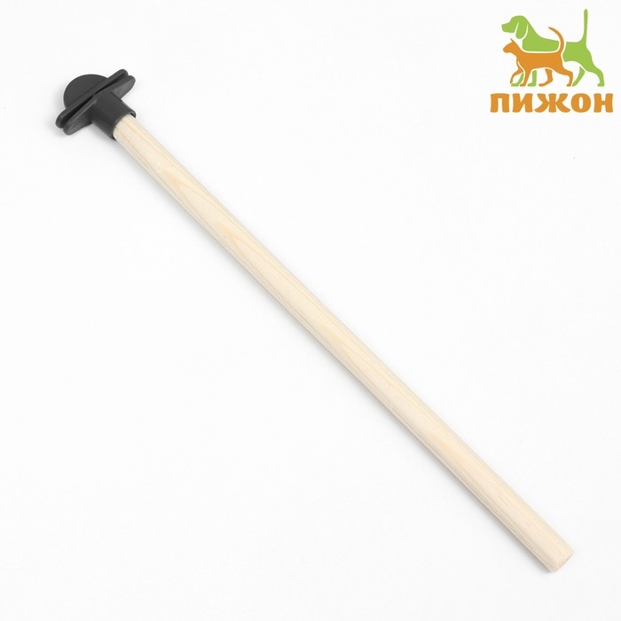 Жердочка для птиц Жердочка для птиц "Пижон" деревянная, средняя, 26 х 1,2 см