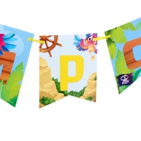 Гирлянда бумажная с лентой &laquo;Сокровища пиратов&raquo;