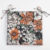Сидушка на стул Этель "Meadow flower" 42х42 см, 100% хлопок, саржа 190 г/м2 Сидушка на стул Этель "Meadow flower" 42х42 см, 100% хлопок, саржа 190 г/м2