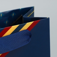 Пакет подарочный ламинированный, упаковка, &laquo;Настоящему мужчине&raquo;, 10 х 22 х 6 см