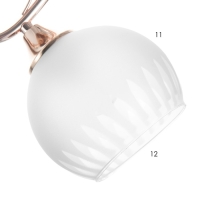 Люстра "Макато" 2х40Вт Е27 золото 45,5х13х27см Люстра "Макато" 2х40Вт Е27 золото 45,5х13х27см