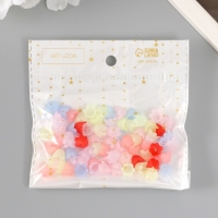 Бусины для творчества пластик "Цветок ландыша пастель" набор 80 шт полупрозр. 1,1х1,1х0,9 см Бусины для творчества пластик "Цветок ландыша пастель" набор 80 шт полупрозр. 1,1х1,1х0,9 см