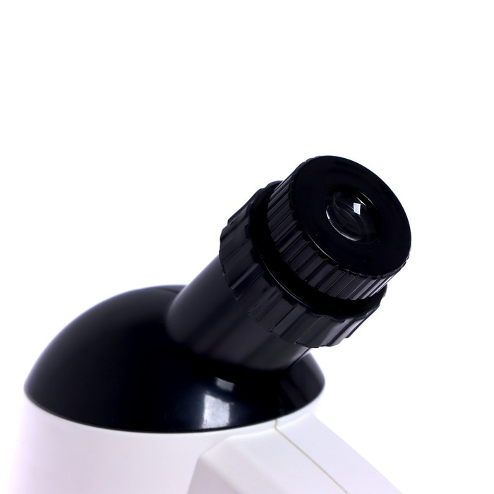 Микроскоп детский &laquo;Юный ученый&raquo; кратность х100, х400, х1200, подсветка, цвет белый