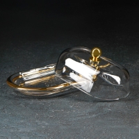 Масленка, 19,8&times;13,1 см, цвет золотой