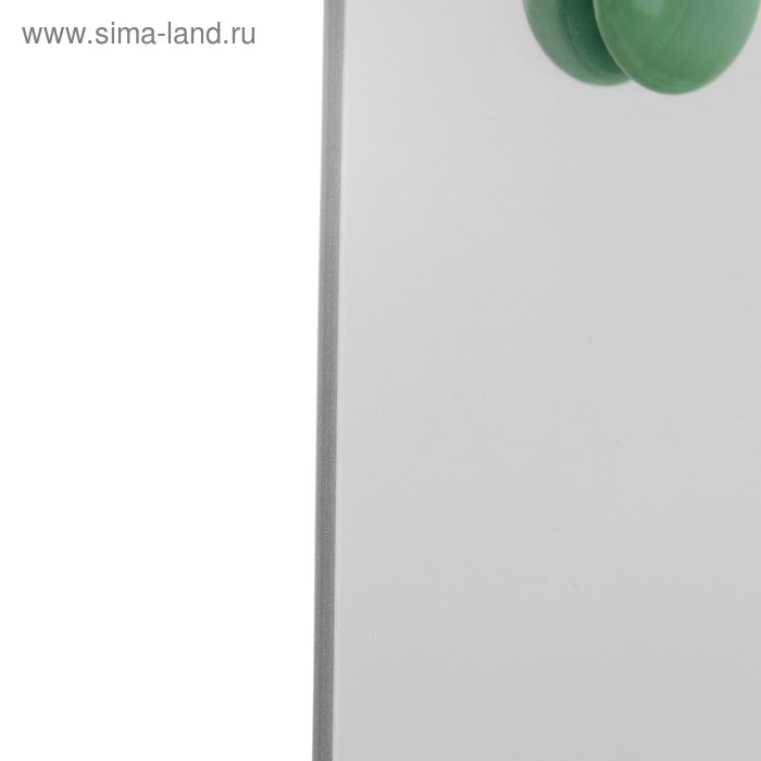 Зеркало &laquo;Райские птицы&raquo;, с пескоструйной графикой и фьюзингом, настенное, с полочкой, 35&times;45