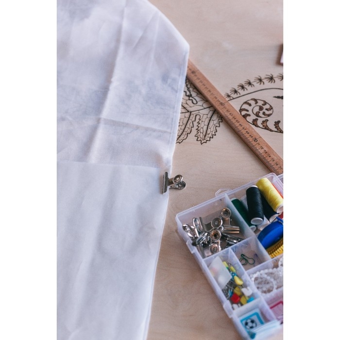 Зажимы для кроя, 5,2 см, 5 шт, цвет серебряный Зажимы для кроя, 5,2 см, 5 шт, цвет серебряный