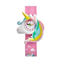 Часы наручные кварцевые детские "Единорог", ремешок силикон Часы наручные кварцевые детские "Единорог", ремешок силикон