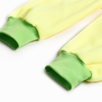 Комбинезон детский, цвет жёлтый неон, рост 92-98 см