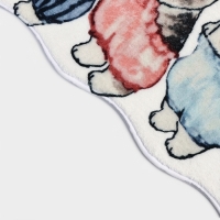 Коврик для дома Доляна «Котята», для детей, 39,5×60,5 см Коврик для дома Доляна «Котята», для детей, 39,5×60,5 см