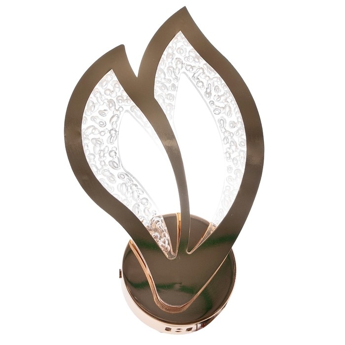 Бра 1830/1GD LED 24Вт 4000К хромированное золото 17х7,5х28 см Бра 1830/1GD LED 24Вт 4000К хромированное золото 17х7,5х28 см