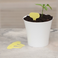 Таблички садовые для маркировки, 7 см, набор 20 шт., пластик, цвет МИКС, Greengo Таблички садовые для маркировки, 7 см, набор 20 шт., пластик, цвет МИКС, Greengo