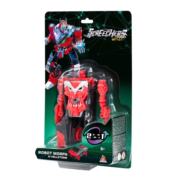 Машинка - трансформер Дикие Скричеры &laquo;Робот Хэллшторм S5&raquo;
