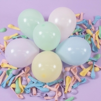 Шар латексный 5", макарунс, 100 шт., МИКС