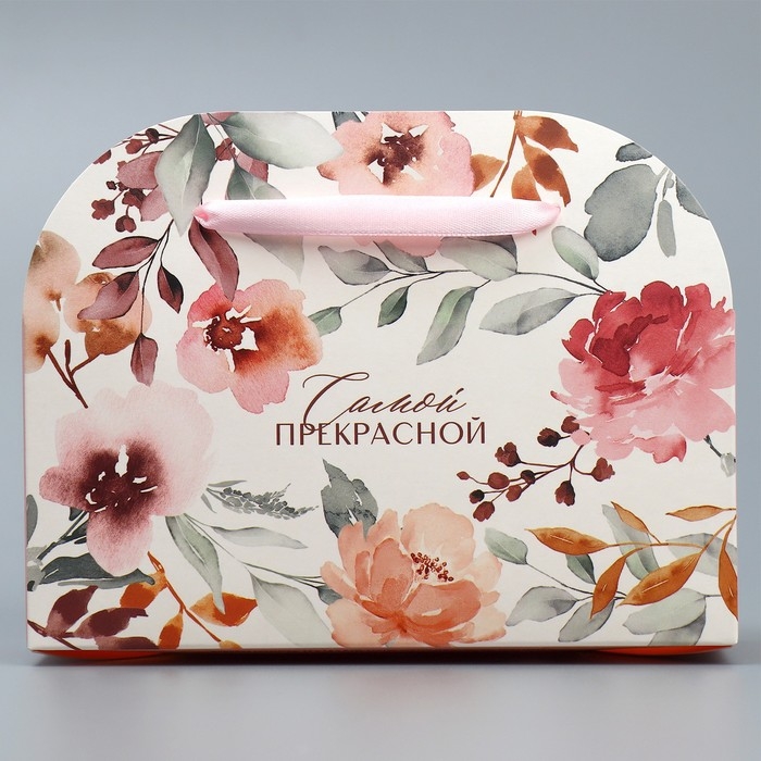 Переноска для цветов складная «Прекрасной», 17 × 13 × 7 см Переноска для цветов складная «Прекрасной», 17 × 13 × 7 см