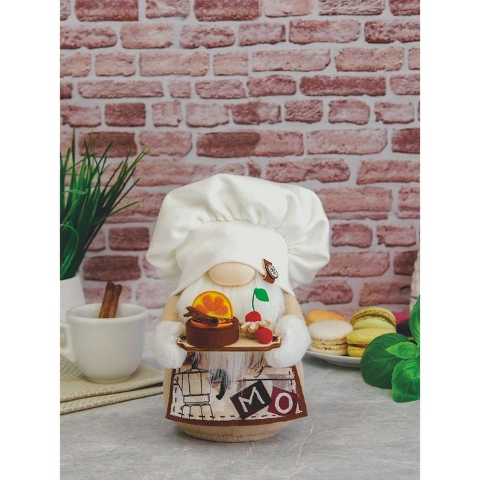 Набор для изготовления игрушки &laquo;Гном Кондитер&raquo;, высота &mdash; 17 см