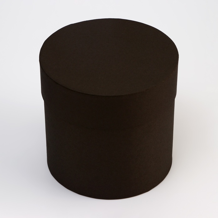 Шляпная коробка, черная, 13 х 13 см