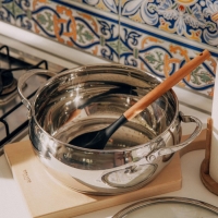 Кастрюля из нержавеющей стали SL Home «Олла», 5,2 л, d=24 см, h=11,5 см, с крышкой, капсульное дно, индукция Кастрюля из нержавеющей стали SL Home «Олла», 5,2 л, d=24 см, h=11,5 см, с крышкой, капсульное дно, индукция