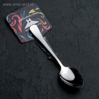 Набор чайных ложек «Росинка», толщина 1,8 мм, на подвеске «Универсал», 3 шт, цвет серебряный Набор чайных ложек «Росинка», толщина 1,8 мм, на подвеске «Универсал», 3 шт, цвет серебряный