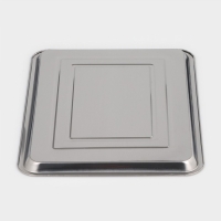 Поднос из нержавеющей стали, 45×35×2 см Поднос из нержавеющей стали, 45×35×2 см