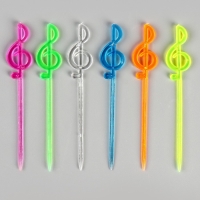 Шпажка для канапе &laquo;Нота&raquo;, набор 50 шт.