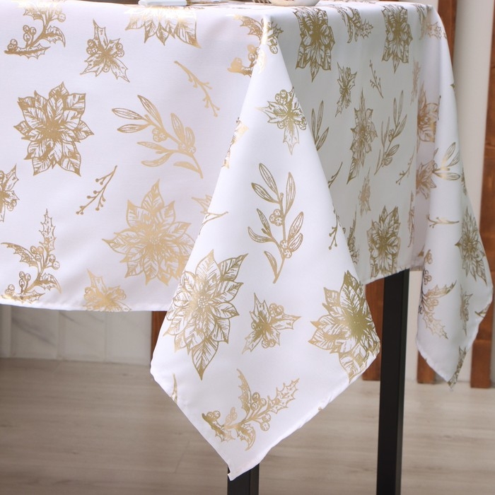 Скатерть Этель с тиснением 100*140 &plusmn;5 см, 100% п/э, 120гр/м2