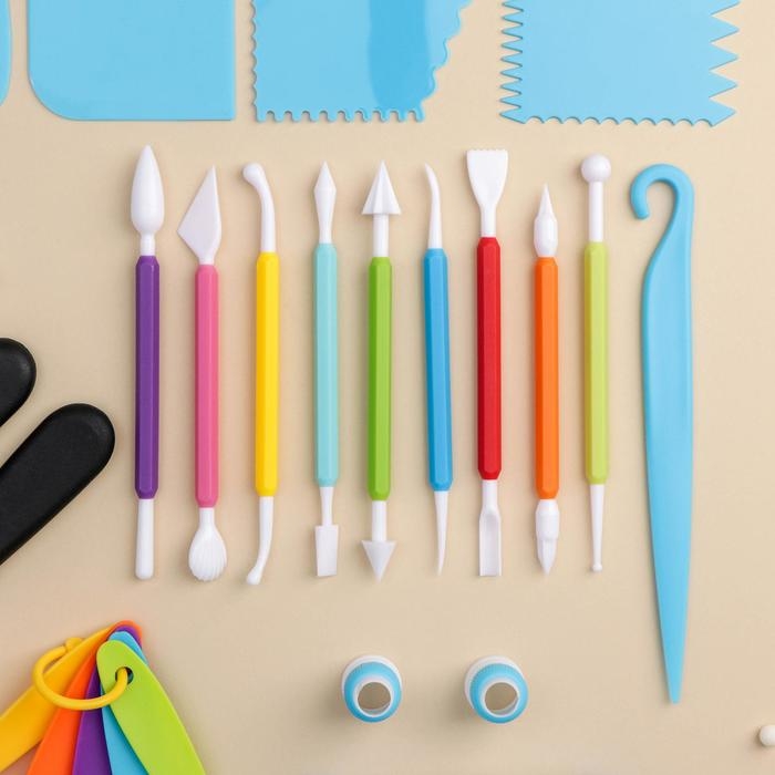 Набор кондитерский, 78 предметов, цвет МИКС Набор кондитерский, 78 предметов, цвет МИКС